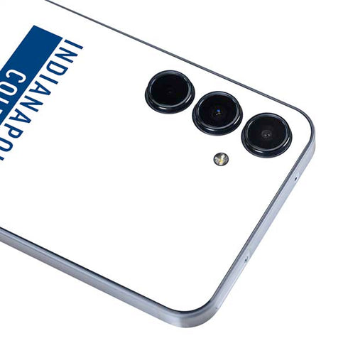 NFL Indianapolis Colts White Performance Series Galaxy A35 5G Skin